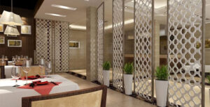 vách ngăn cnc làm từ tấm nhựa pvc - picomat sài gòn