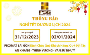 lịch nghỉ tết dương lịch 2024 - picomatsaigon