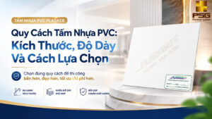 quy cách tấm nhựa PVC