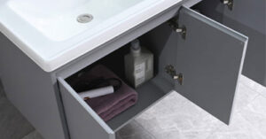 tủ lavabo PVC cánh mở là gì