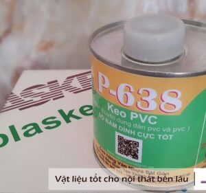 Keo dán nhựa PVC –  P-638