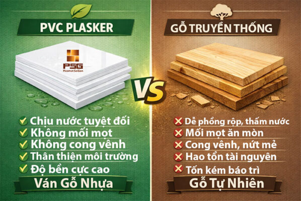 Ván nhựa Picomat HCM - PVC PLASKER