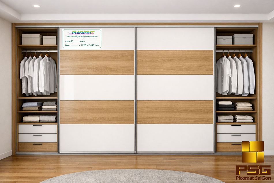 Tủ quần áo nhựa PVC Plasker