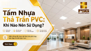 tấm nhựa thả trần PVC