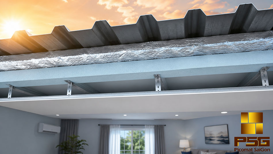 Trần Nhựa PVC Cách Nhiệt Có Chống Nóng Hiệu Quả Không? 5 trần nhựa PVC cách nhiệt