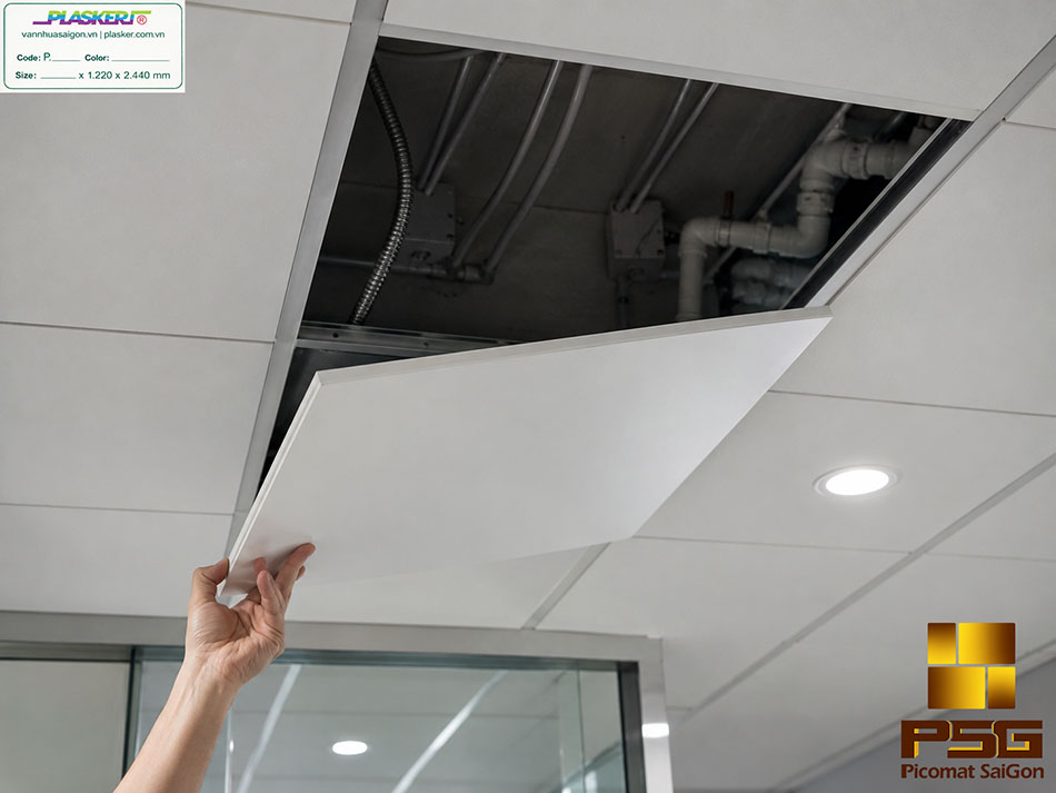 Trần Nhựa PVC Cách Nhiệt Có Chống Nóng Hiệu Quả Không? 4 trần nhựa PVC