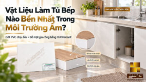 vật liệu làm tủ bếp
